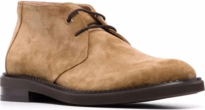 Flat Lace-Up Boots - Image 2