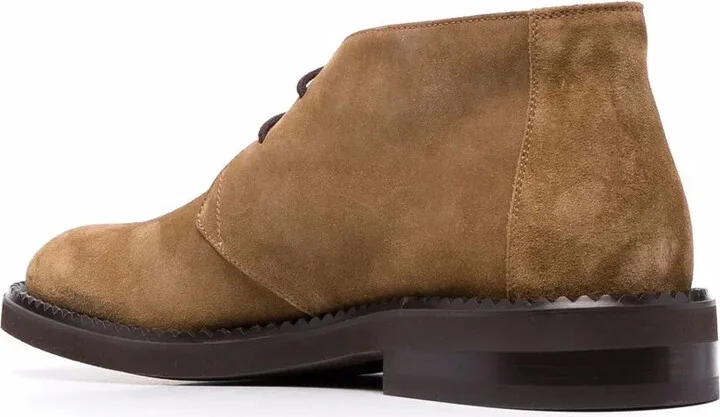 Flat Lace-Up Boots - Image 3