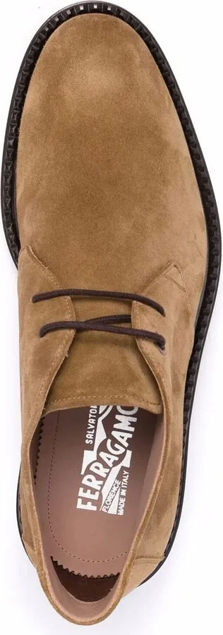 Flat Lace-Up Boots - Image 4