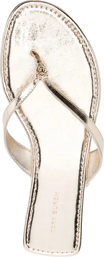Flat Leather Flip-Flops - Image 4