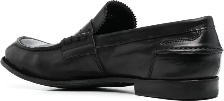 Flat Leather Loafers - Image 3
