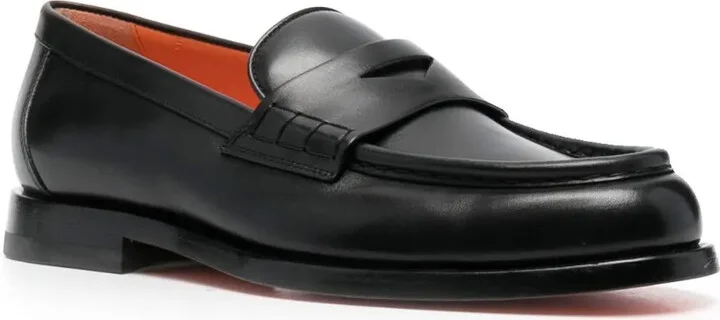 Flat Leather Loafers - Image 2