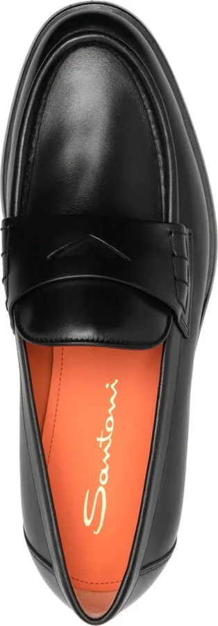 Flat Leather Loafers - Image 4