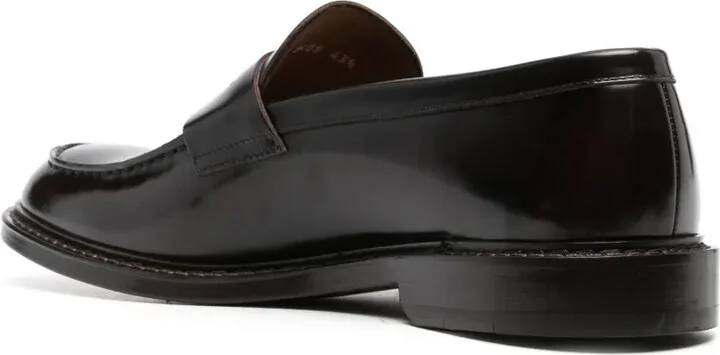Flat Leather Loafers - Image 3