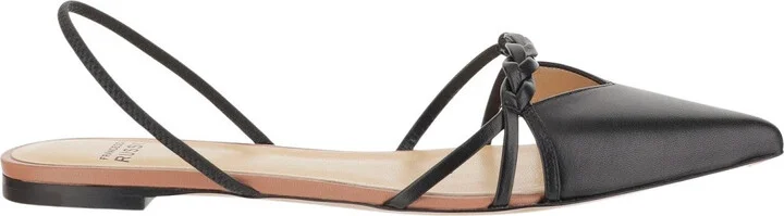Flat Leather Pumps