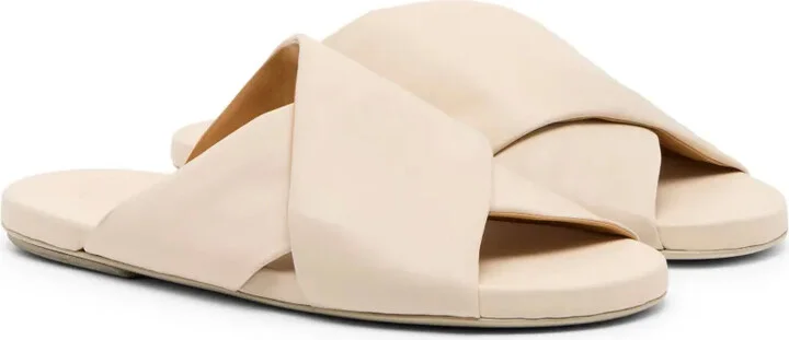 Flat Leather Sandals - Image 2