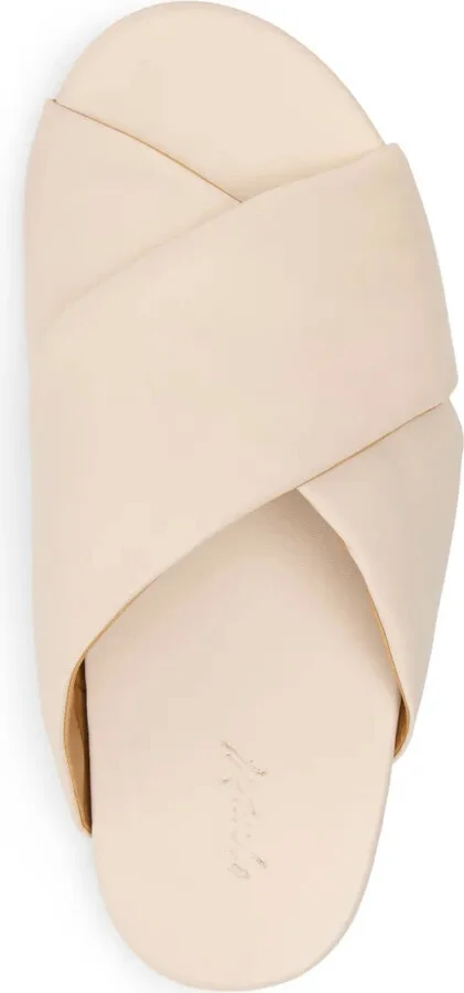Flat Leather Sandals - Image 3