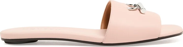 Flat leather sandals - Image 10