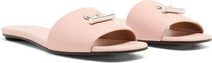 Flat leather sandals - Image 11