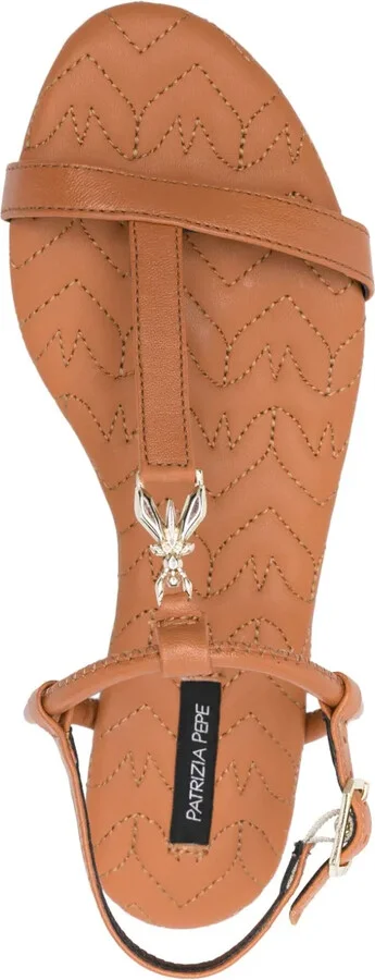 Flat Leather Sandals - Image 4