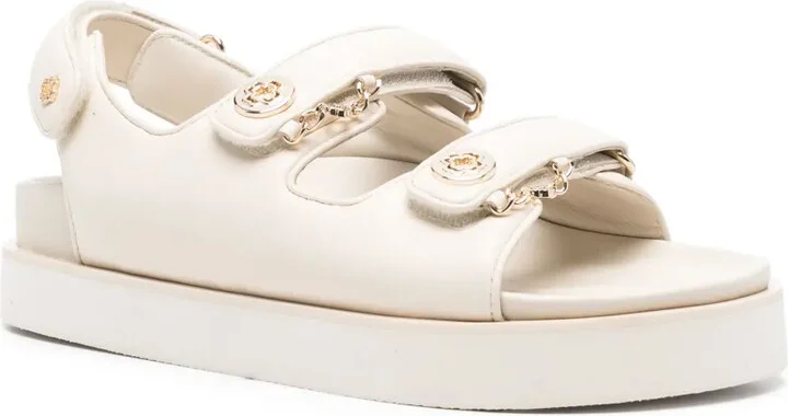 Flat Leather Sandals - Image 2