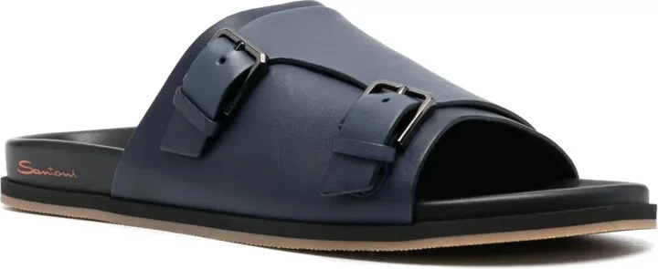 Flat Leather Sandals - Image 2
