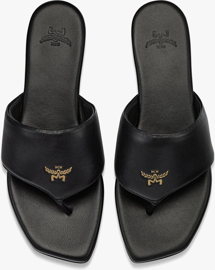 Flat Sandals in Lamb Leather - Image 9