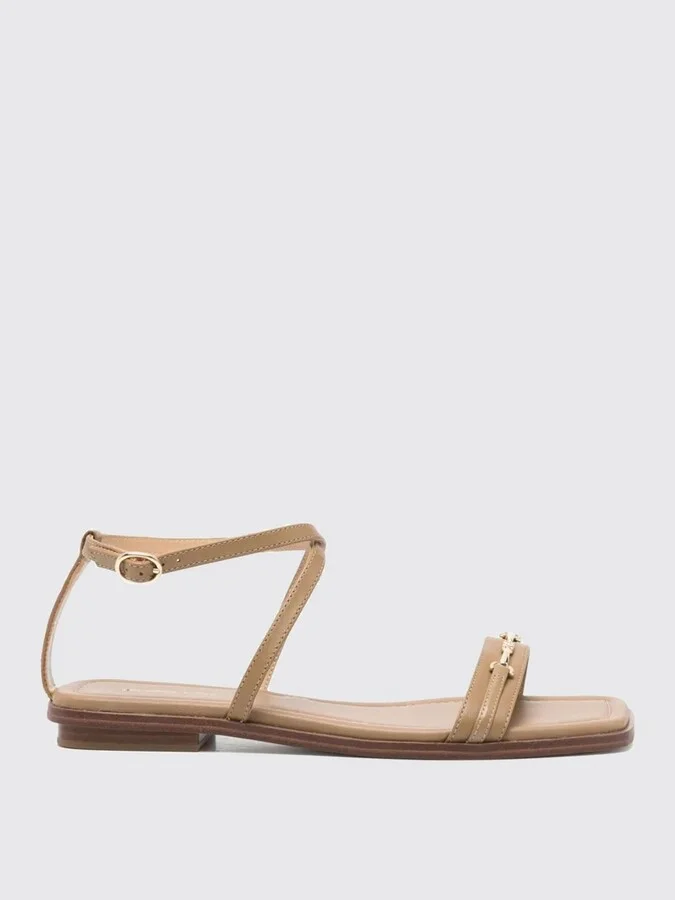 Flat Sandals MICHAEL KORS Woman color Beige