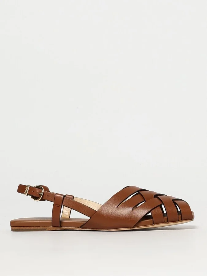 Flat Sandals MICHAEL KORS Woman color Leather