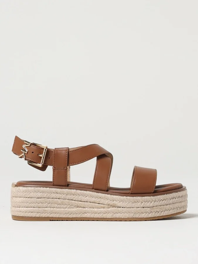 Flat Sandals MICHAEL KORS Woman color Leather