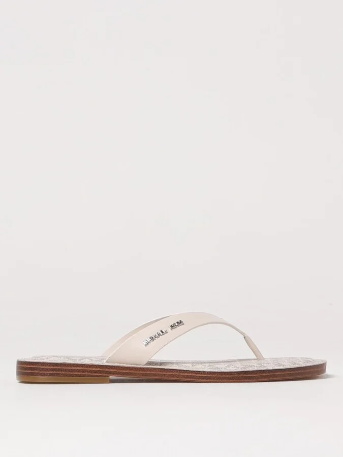 Flat Sandals MICHAEL KORS Woman color White