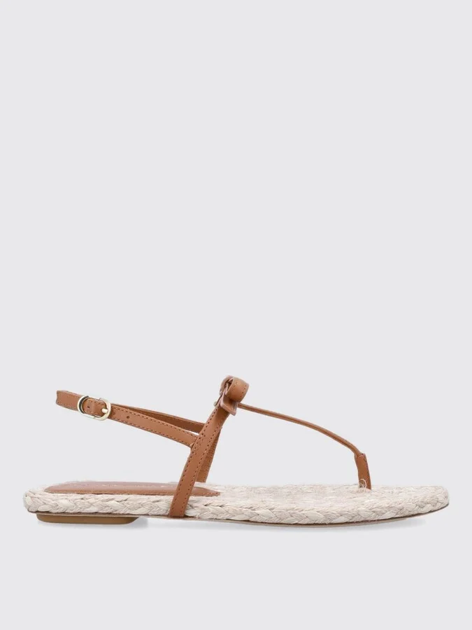 Flat Sandals STUART WEITZMAN Woman color Brown