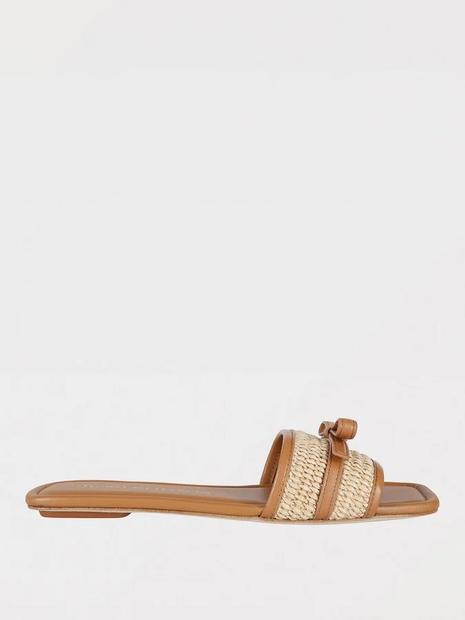 Flat Sandals STUART WEITZMAN Woman color Leather