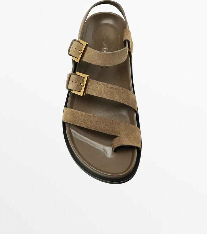 Flat Sandals With Buckles - Image 5
