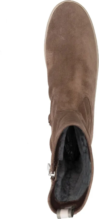 Flat-Sole Leather Boots - Image 4