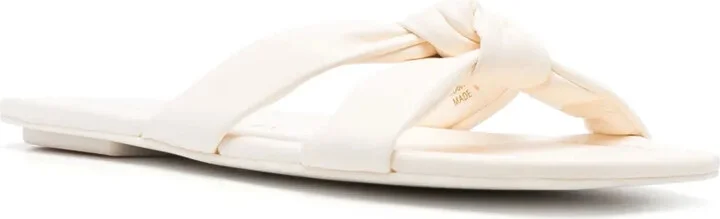 Flat-Sole Leather Mules - Image 2