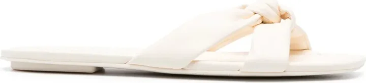 Flat-Sole Leather Mules