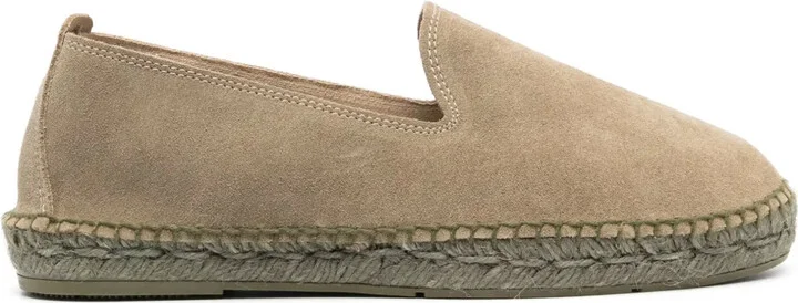 Flat Suede Espadrilles