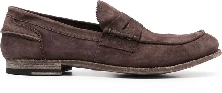 Flat Suede Loafers