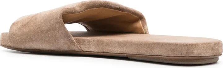 Flat Suede Slides - Image 3