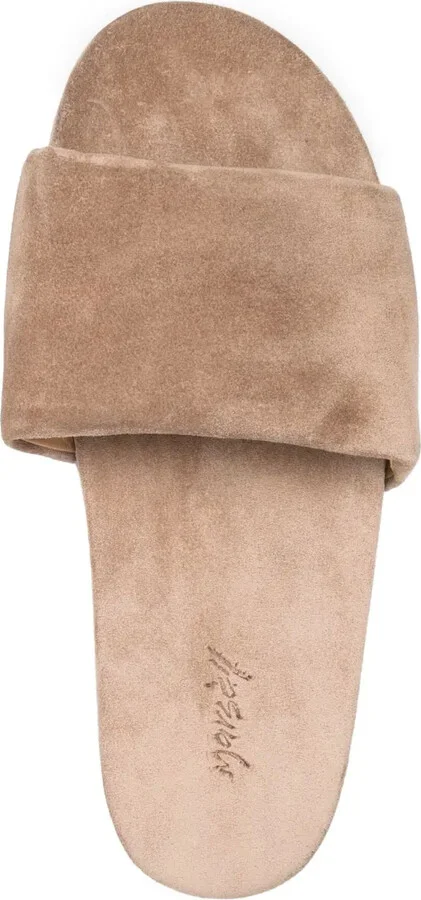 Flat Suede Slides - Image 4