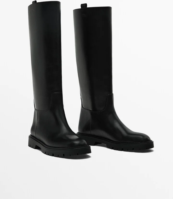 Flat Track Sole Boots - Image 3