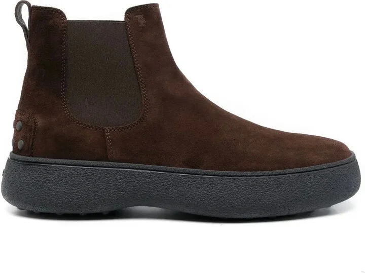 Flatform Ankle Boots