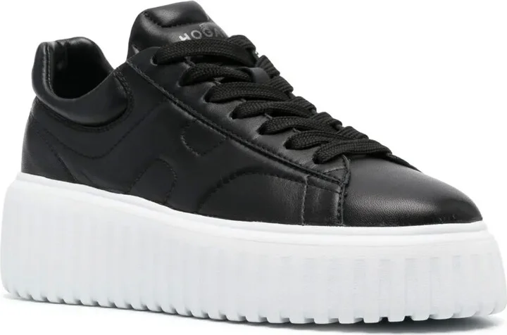 Flatform Lace-Up Sneakers - Image 2