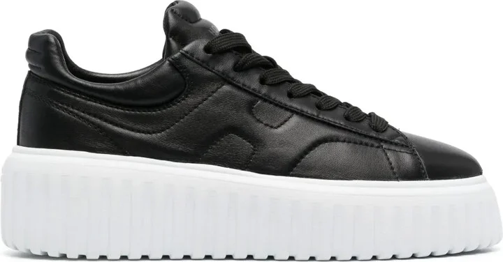 Flatform Lace-Up Sneakers