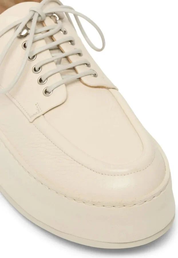 Flatform Leather Brogues - Image 4