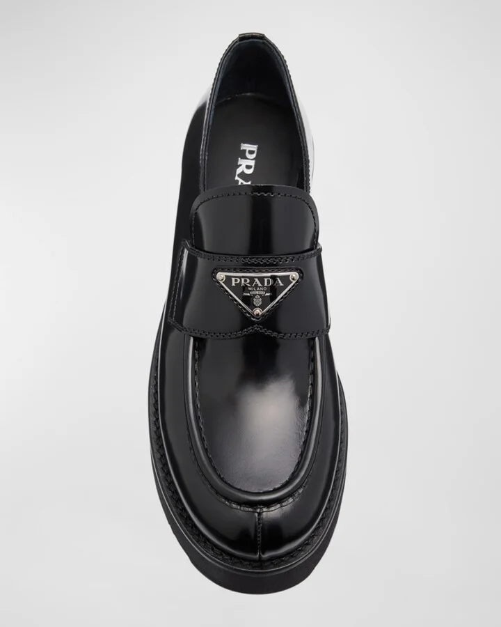 Flatform Leather Loafers - Image 2
