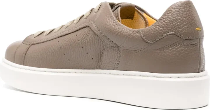 Flatform Leather Sneakers - Image 3