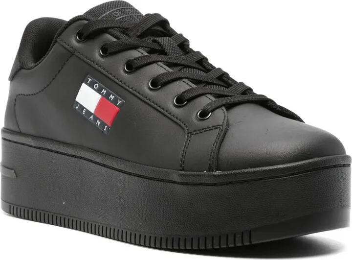 Flatform Leather Sneakers - Image 2