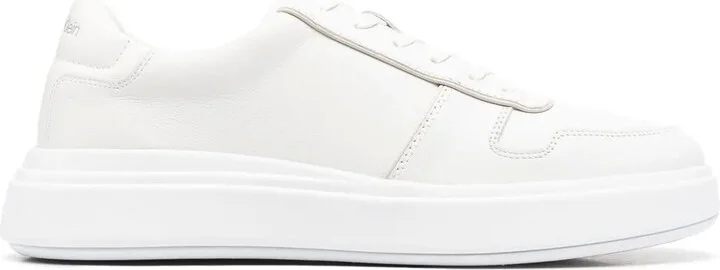 Flatform Leather Sneakers