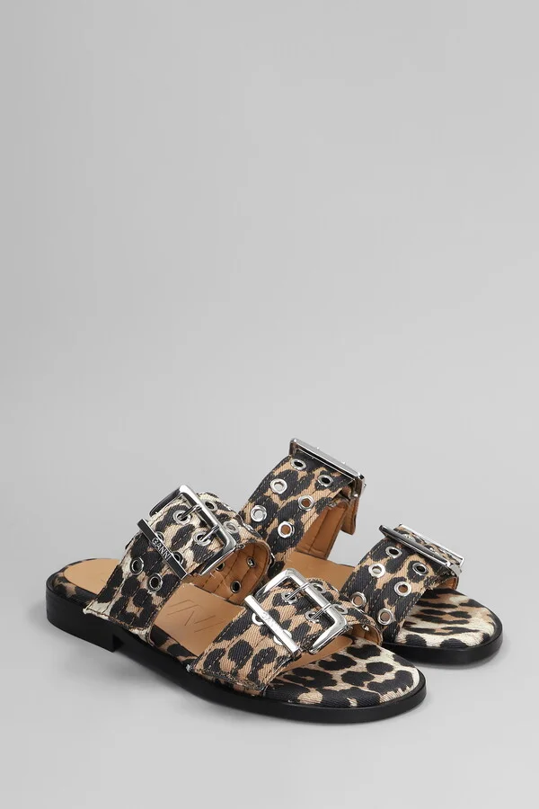Flats In Animalier Cotton - Image 2