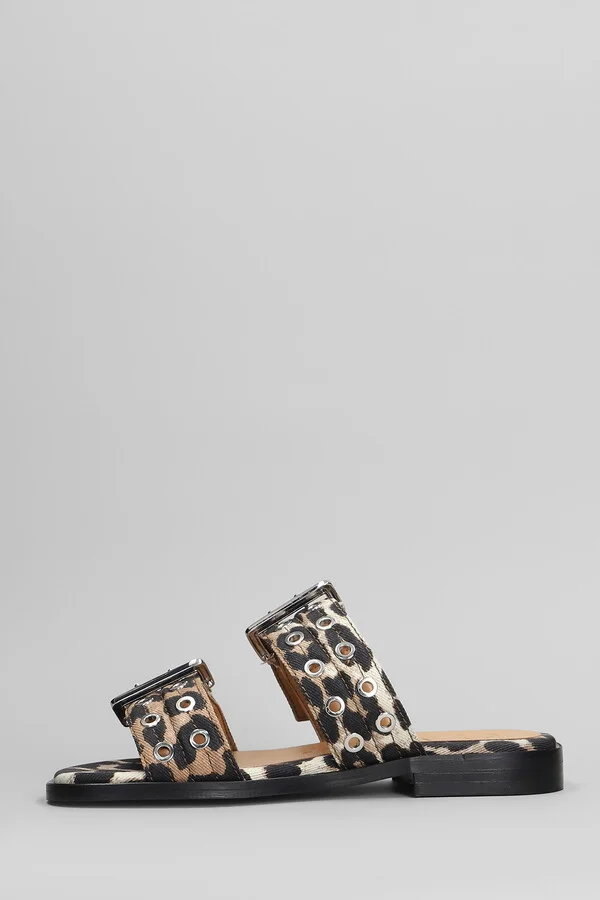 Flats In Animalier Cotton - Image 3