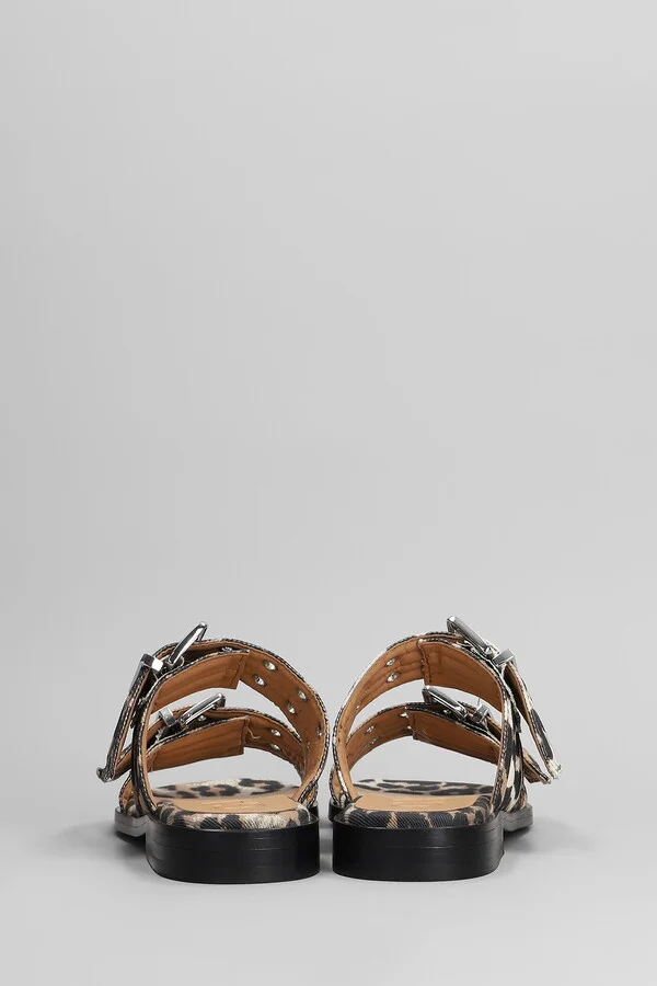 Flats In Animalier Cotton - Image 4