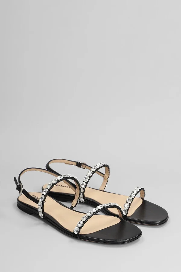Flats In Black Leather - Image 2
