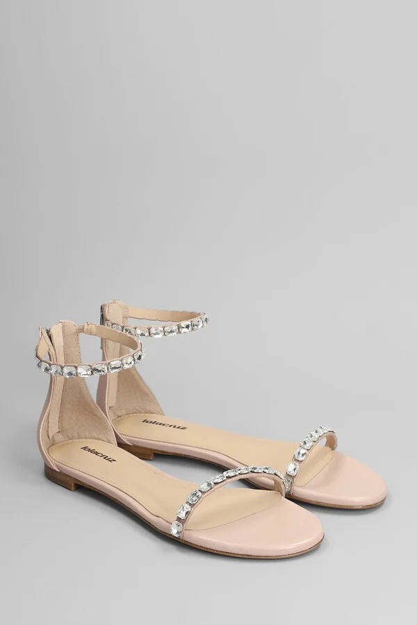 Flats In Powder Leather - Image 2