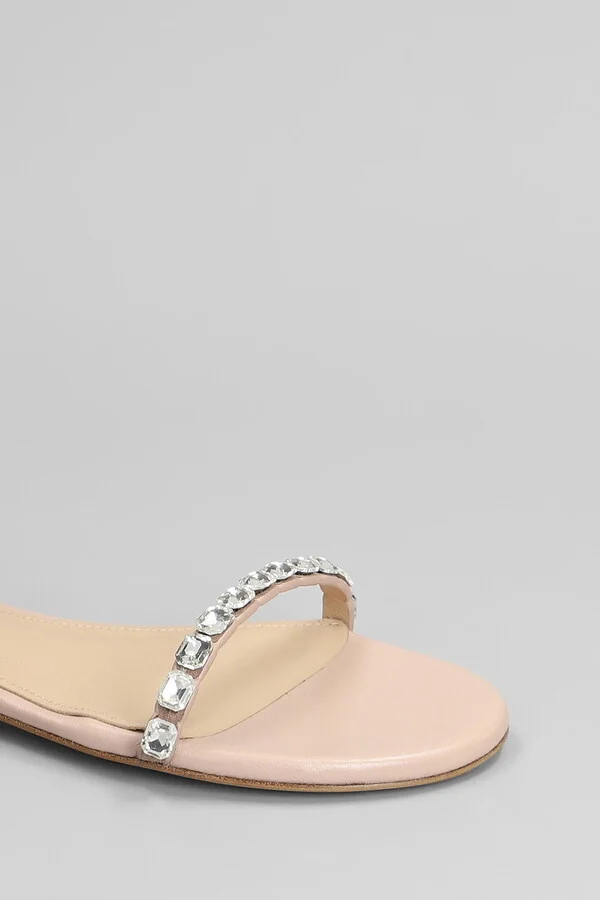 Flats In Powder Leather - Image 5
