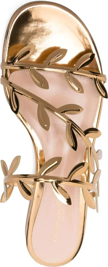 Flavia leather flat sandals - Image 4