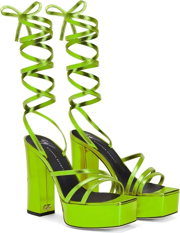 Flavienne gladiator 120mm sandals - Image 2