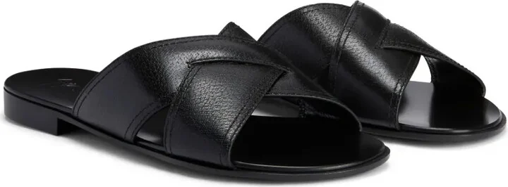 Flavio crossed-leather sandals - Image 2