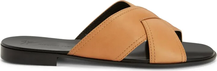 Flavio open-toe slides